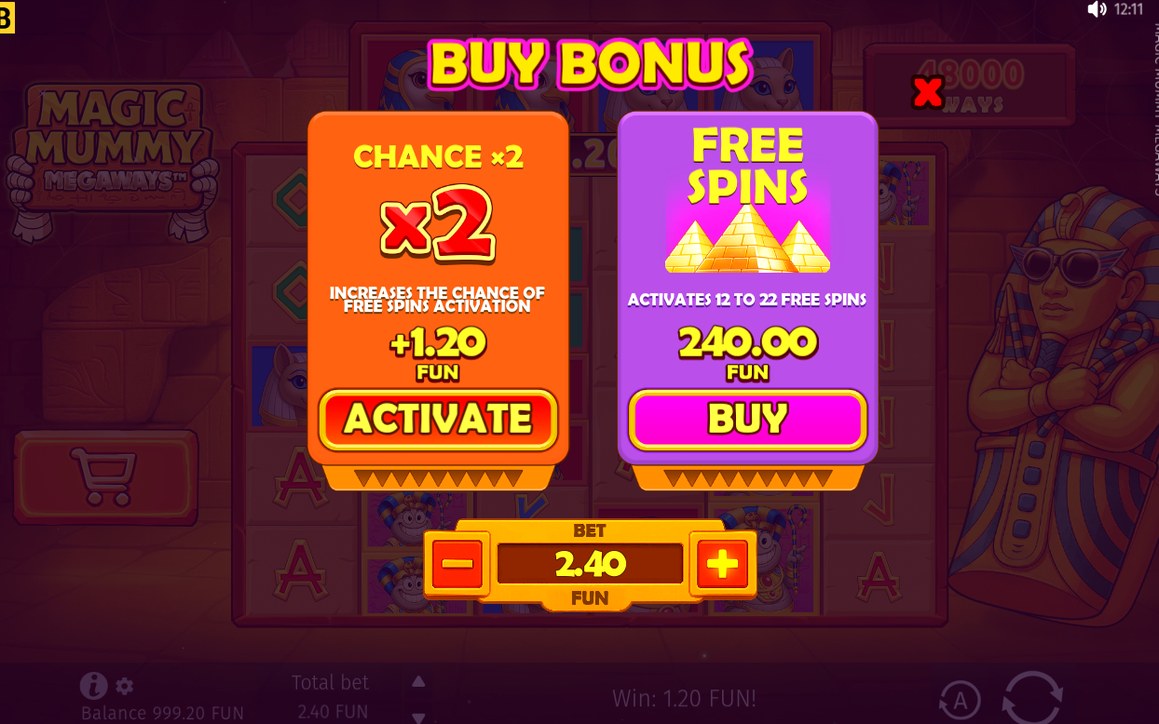 BONUS symbols on the grid that start Free Spins